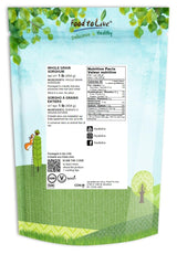Food to Live Italian White Whole Grain Sorghum, 1 Pound - Premium White Groats. Raw Milo Seeds. Vegan, Bulk Broom-corn. Durra is Great for Making