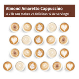 Victorian Inn Instant Cappuccino, Almond Amaretto, 2 Pound (Pack of 1)