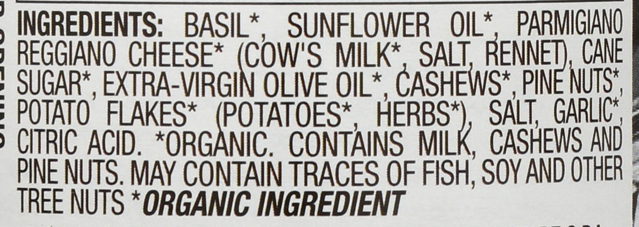 Legnano Organic Genovese Pesto Sauce, Non GMO, 6.5 Ounces (Pack Of 6)