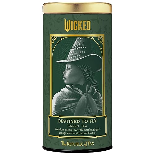 The Republic of Tea - Wicked Destined to Fly Green Tea, 36 Tea Bags