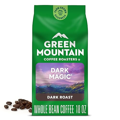 Green Mountain Coffee Roasters Dark Magic, Whole Bean Coffee, Bagged 18 oz