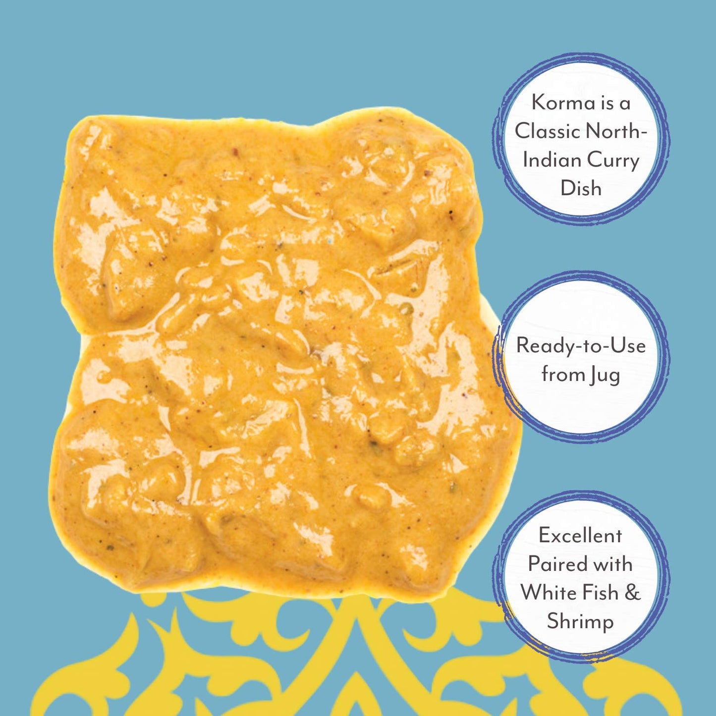 Roland Foods Korma Curry Sauce, Specialty Imported Food, 70 Ounce, Pack of 1