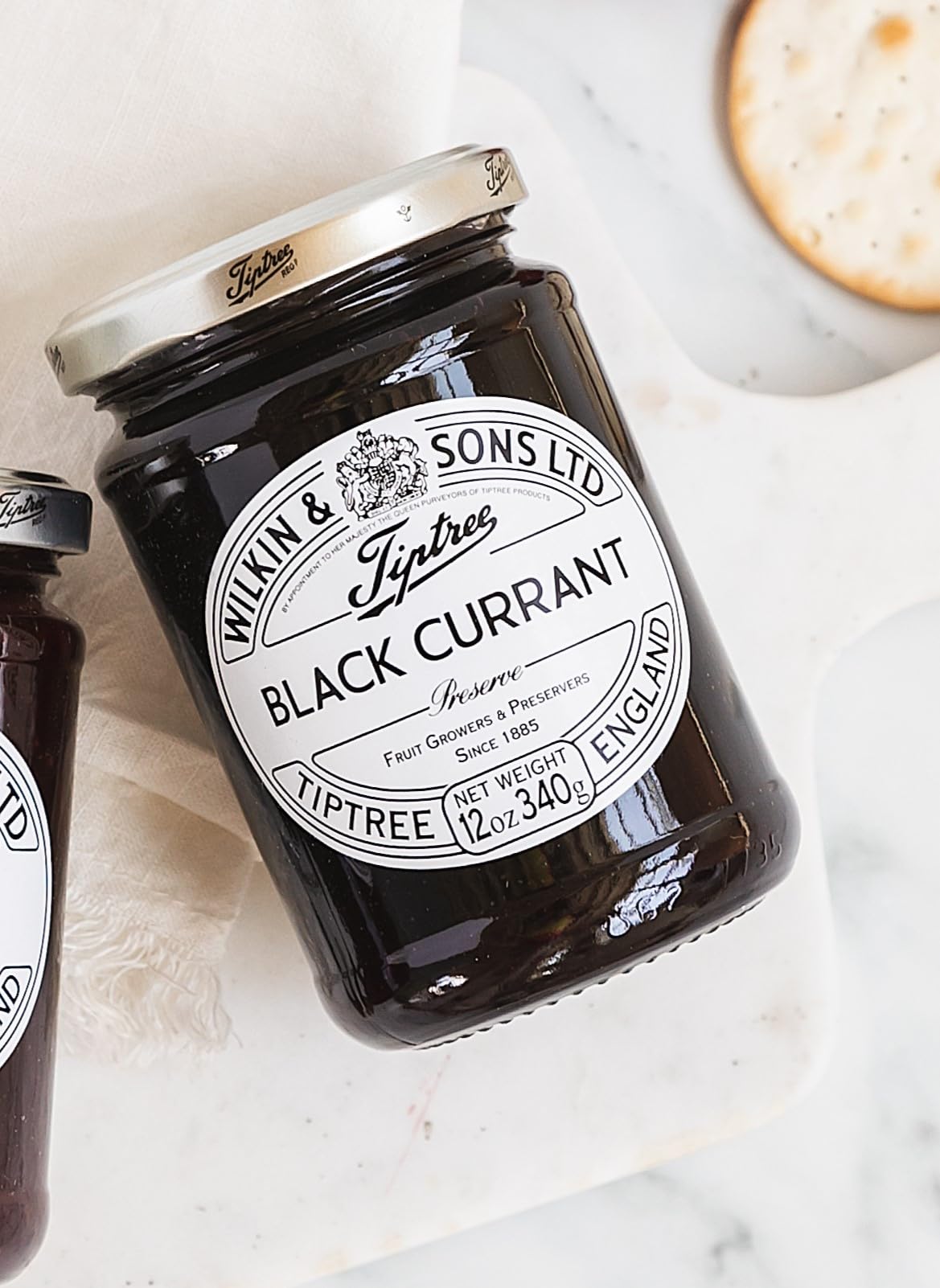 Tiptree Black Currant Preserve, 12 Ounce Jar