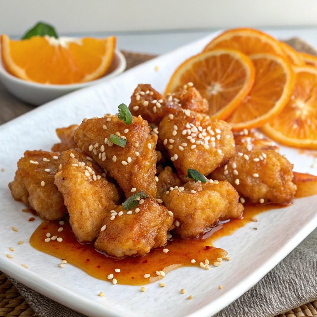 Amazon Brand, Aplenty Mandarin Orange Chicken, 22 Oz (Frozen)