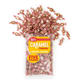 Goetze's Vanilla Caramel Creams, Individually Wrapped Caramel Candy with Cream Center, Bulk 5 Pound Bag for Sharing, Parties, Office Candy Bowls