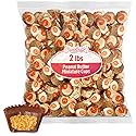 Peanut Butter Miniature Cups, 2lb Pack of Peanut Butter Cups Bulk, Perfect ReesCups for Stocking, Dessert Toppings, Party Favors and Gift Baskets