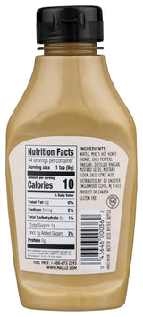 Maille x Mike's Hot Honey Special Edition Savory-Sweet Condiment with a Spicy Kick Hot Honey Dijon Mustard Gluten-Free, Shelf-Stable 9.4oz