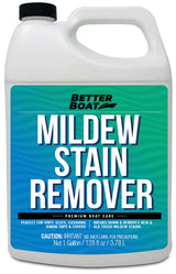 Better Boat Mold and Mildew Stain Remover 1 Gallon for Fabric Vinyl Tile Grout, Removes Mold Stains on Boat Seats Bathroom Shower Patio Furniture