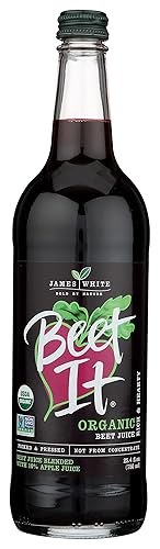 BEET IT - Organic Beet Juice 25.4 fl.oz- Non GMO 100 % Natural Organic juice- Picked & Pressed, Gluten Free, No Added Sugar, Not from Concentrate