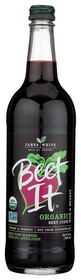 BEET IT - Organic Beet Juice 25.4 fl.oz- Non GMO 100 % Natural Organic juice- Picked & Pressed, Gluten Free, No Added Sugar, Not from Concentrate