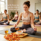 Dried Lily Flowers Tea 5oz - Bai He Tea Sulfur-Free, All-Natural for Tea, Cooking & Soup - (120g)