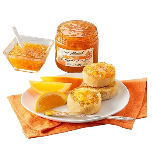 Harry & David Orange Marmalade Spread, Plant Based Condiment, Food Spread For Breakfast, Crackers, Breads, Sandwich Spread Topping, Cheese Boards