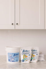 Nellie’s Laundry Bundle - 400 Load Laundry Soda & Two 50 Load Oxygen Brighteners - Powdered Detergent for Long-Lasting Freshness - HE & Standard