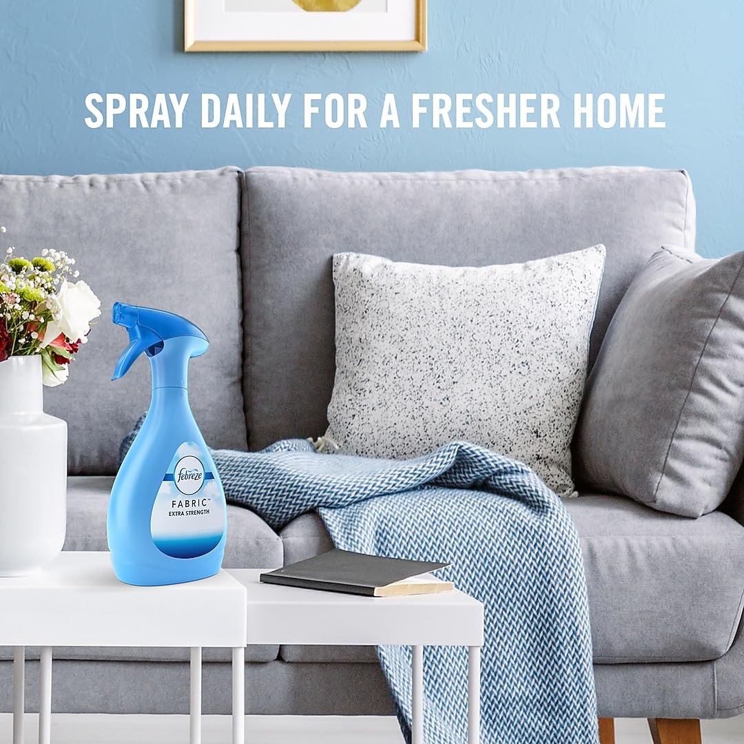 Febreze FABRIC Refresher, Zero Perfume, 23.6 oz Spray Bottle