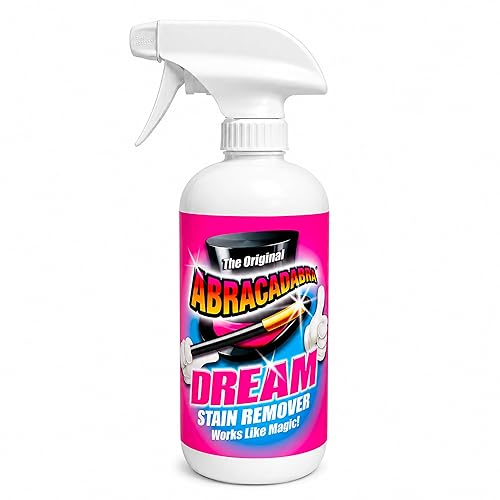 Abracadabra® Dream Stain Remover - 16oz Instant Stain Treatment for Fresh Spills & Set-In Stains, Kid & Pet Safe, Zero Bleach or Peroxide