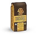 Harmonic Grounds Swiss Water Decaf | Organic Medium Roast Ground Coffee with Functional Mushrooms | Lion’s Mane, Reishi, Chaga, Cordyceps, Turkey Tail