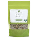 Biokoma Organic Knotgrass Dried Herb 50g 1.76oz Polygonum Aviculare USDA Organic Herbal Tea Urinary Respiratory Digestive Health Resealable Moisture