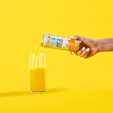 BUBBL'R passion fruit wond'r, Antioxidant Sparkling Water with Natural Caffeine, 0g Sugar, Gluten Free, All Natural Flavors, 12 Fl Oz Cans, 12 Count