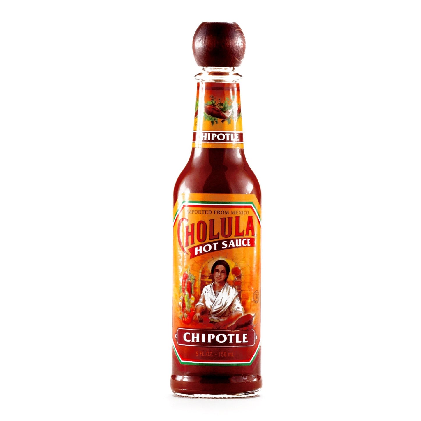 Cholula Chipotle Hot Sauce 5 oz each (3 Items Per Order)