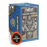 Bones Coffee Company Fallout Valiant Vanilla, Vanilla Wafer Flavored Coffee Pods, Low Acid Medium Roast Single-Serve Bones Cups, Compatible with 1.0