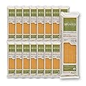 DeLallo Organic Spaghetti Pasta, Made in Italy with 100% Certified Organic Semolina Durum Wheat Flour, Bronze Cut, Non-GMO, Kosher, Vegan, 1 Pound