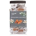 Taras Gourmet Sugar Free Caramels | All Natural Candy | Creamy & Individually Wrapped with Real Butter (20 oz)