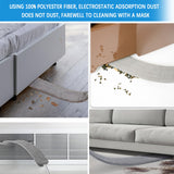 3 Pcs Professional Gap Cleaning Duster Sets, 1 Pcs 100 inch Retractable Gap Duster and 2 Pcs 15 inch Gap Cleaning Dusters, Microfiber Dusters