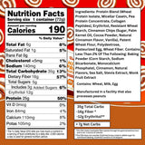 Bootylicious | High-Protein Muffin | 25g Protein, 7g Net Carbs, 2.32-2.75oz Cup, 12-Pack (Cinnamon Bun)
