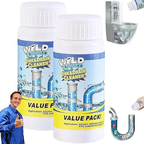 Wild Tornado Cleaner Sink and Drain Cleaner, Wild Tornado Cleaner Drain Cleaner, Multi-functional Pipe Dredge, Powerful Sink and Drains Cleaners