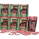 Holiday Candy Canes | (72 Individually Wrapped Peppermint Candy Canes (6 Boxes))