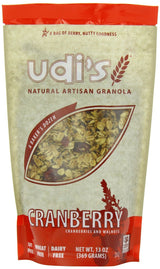 Udi's Gluten Free Artisan Granola, Cranberry, 13 oz