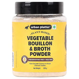 Urban Platter Vegetable Bouillon & Broth Powder | 7.05 Oz (200g) | Vegetable Stock to Your Favorite Soups, Stews, Sauces & Risottos | Gourmet Broth