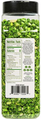 NPG Freeze-Dried Chives 2 Oz, Dehydrated Chopped Chives, Mild Onion Herb for Cooking, Soup, Ramen, Stir Fry & Garnish, Non-GMO, Gluten-Free Seasoning