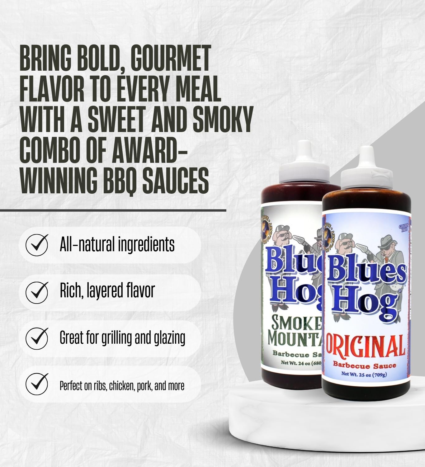 Blues Hog BBQ Flavor Kit - Sauce for Grilling & Smoking