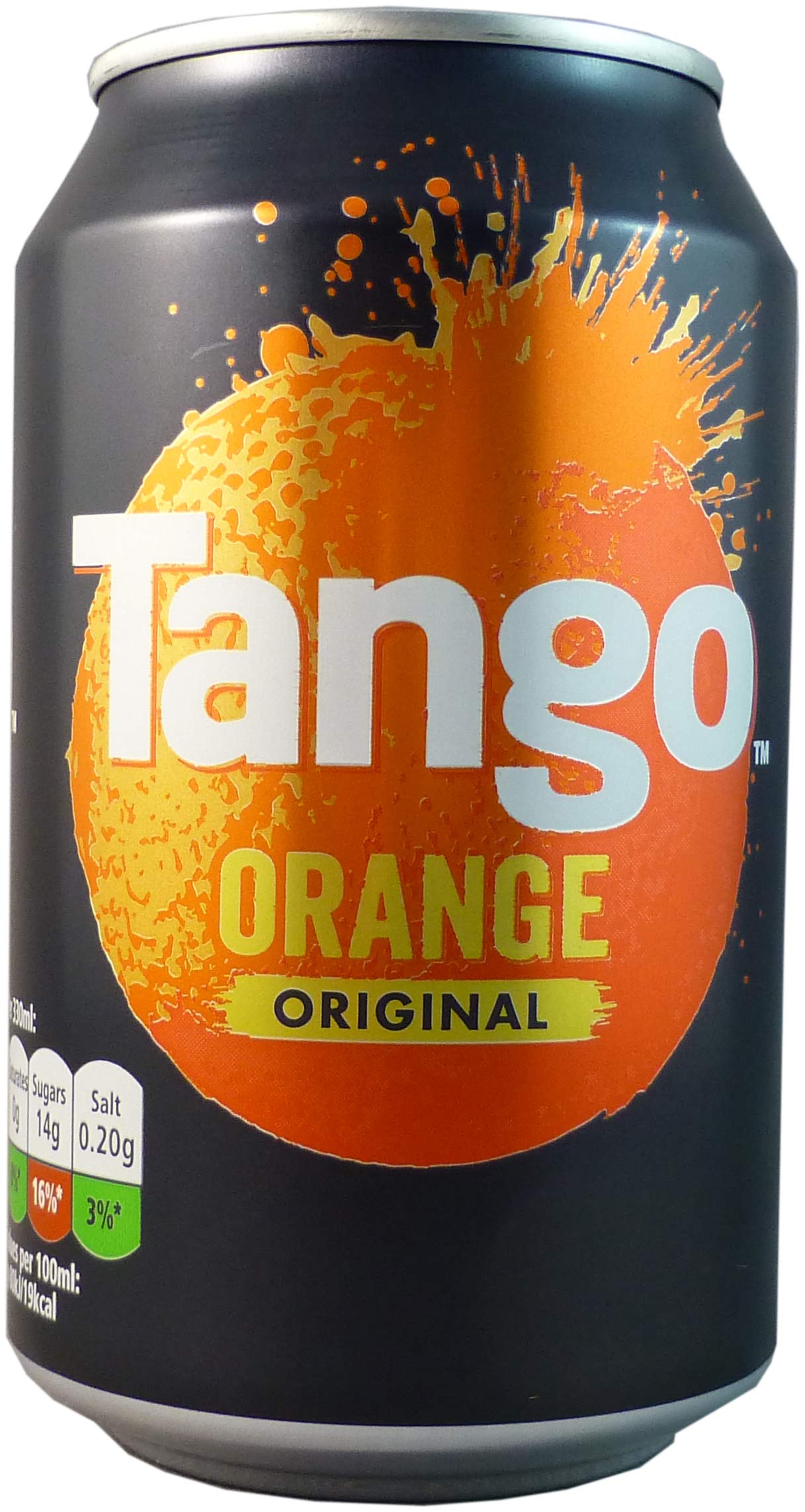 Tango Orange Can 330 Ml (pack Of 24)