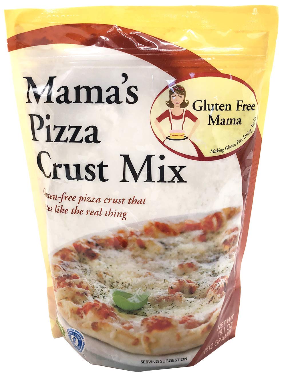Gluten Free Mama Mama's Pizza Crust Mix, Gluten Free