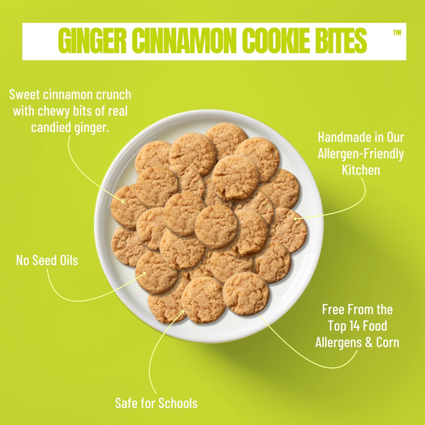 Every Body Eat Ginger Cinnamon Cookie Bites, 5.5 OZ