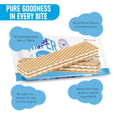 Cabrioni Italian Vanilla Signor Wafer - Delicious Wafer Sticks with No Palm Oil - Italian Cookies Made with Natural Ingredients for a Light, Crunchy