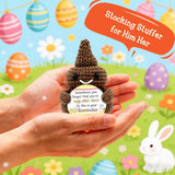 Teen Boy Easter Basket Ideas, Easter Basket Stuffer Gag Gifts for Teens, Handmade Positive Crochet for Teenage Boys Girls, Graduation for Boys Girls
