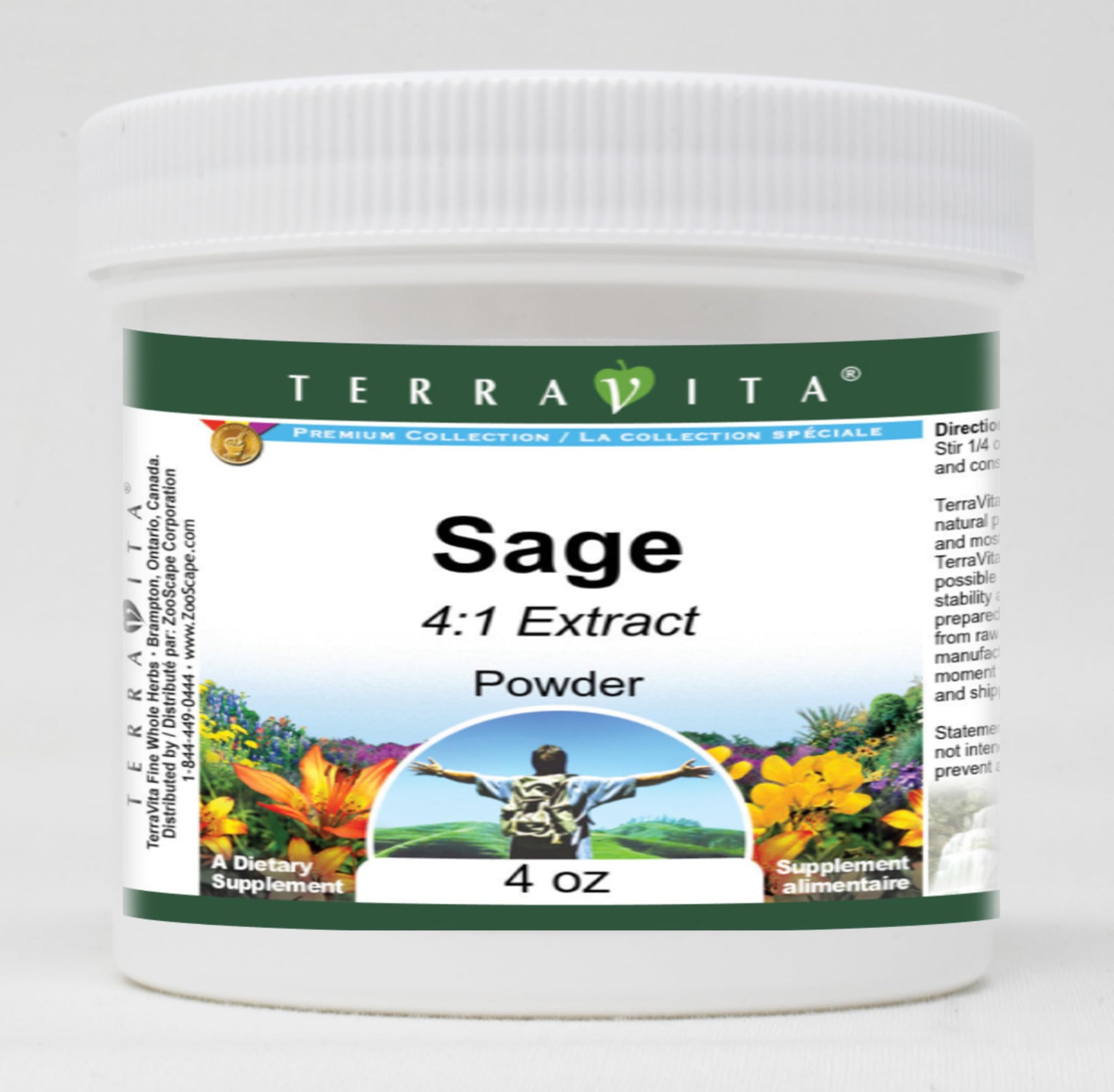 Sage 4:1 Powder (4 oz, ZIN: 521332) - 3 Pack