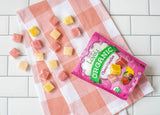 Lovely Candy Co. Organic Chewy Candies 5oz Bag (3-pack) | Natural Strawberry, Lemon & Cherry Flavors | Vegan, Gluten Free, Non-GMO, No Artificial