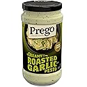 Prego Creamy Roasted Garlic Pesto Pasta Sauce, 14.5 oz Jar