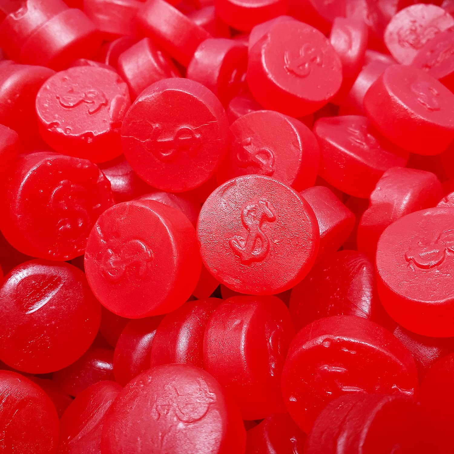 Candy Retailer Cherry JuJu Coins Candy 1 Lb.