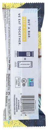 This Saves Lives Dark Chocolate Coconut Granola Bar, 1.4 OZ