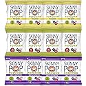 Skinny Pop Variety 12-Pack, Sweet & Salty Kettle, White Cheddar, Original, 12-0.5/0.8 oz Individual Bags