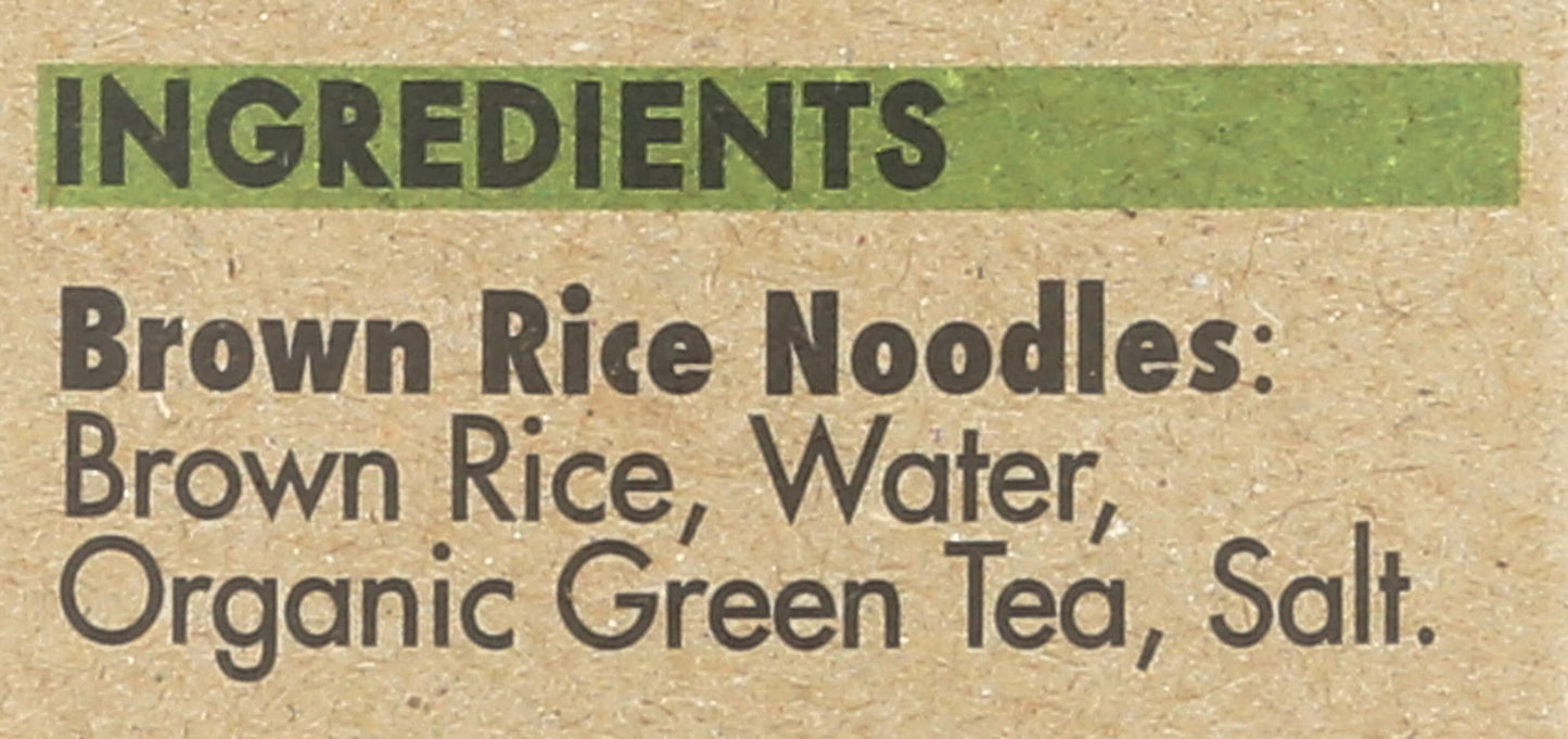 Star Anise Foods Brown Rice Gluten Free Noodles with Green Tea - 24 Servings, 8.6 Oz. Per Box, Pack of 6 Boxes, Pho Noodles Vietnamese, Pad Thai