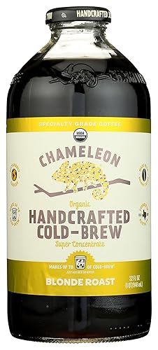 Chameleon Cold Brew Organic Blonde Roast Cold Brew Coffee Concentrate, 32 FZ