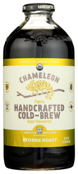 Chameleon Cold Brew Organic Blonde Roast Cold Brew Coffee Concentrate, 32 FZ