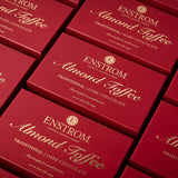 Enstrom Dark Chocolate Almond Toffee 1lb box | Handcrafted | Gluten Free | Kosher Dairy | All Natural
