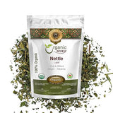 Organic Way Stinging Nettle Leaf Cut & Sifted (Urtica dioica) - Herbal Tea | European Wild-Harvest | Kosher Certified | Vegan, Non GMO & Gluten Free |